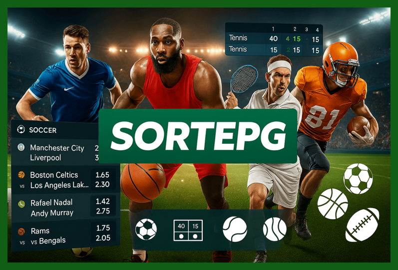 Aposte em apostas esportivas no cassino online SORTEPG